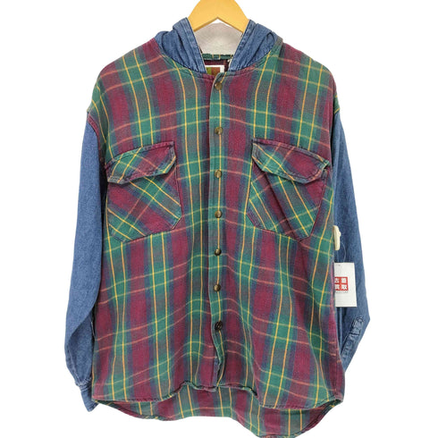 junction shirt スナップ シャツパーカー メンズ